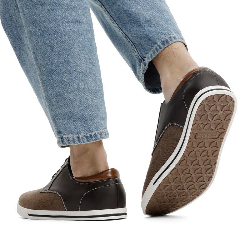 Bruno Marc Men's Oxfords Sneakers Casual Dress Shoes,Size 10,Dark/Brown,RIVERA-01 - Image 5